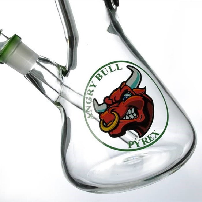 Agung Angry Bull Beaker Glass Bong 35cm - Bong Empire