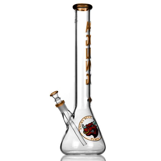 Agung Angry Bull Beaker Glass Bong 45cm - Bong Empire