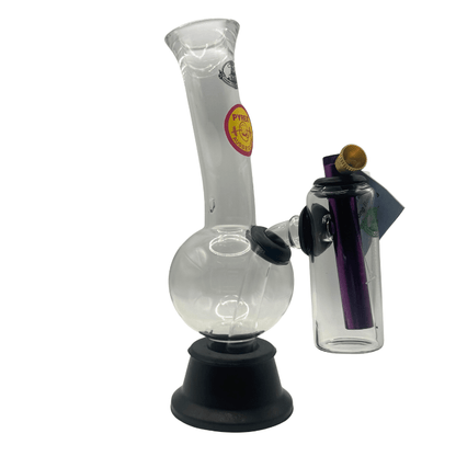 Agung Cheech Double Chamber Glass Bong 24cm - Bong Empire