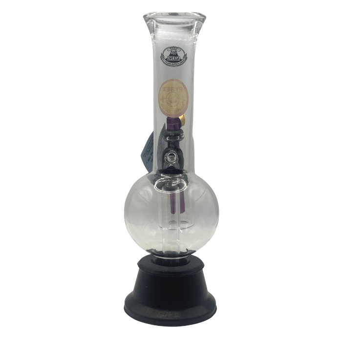 Agung Cheech Double Chamber Glass Bong 24cm - Bong Empire