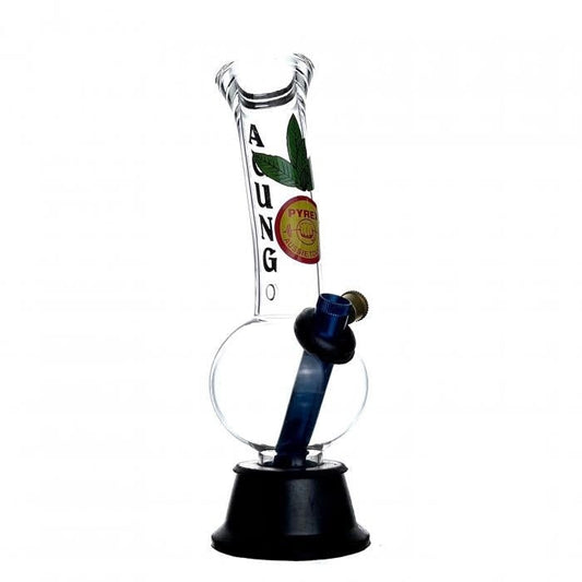 Agung Cheech Leaf Glass Bong 24cm - Bong Empire