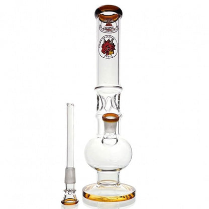 Agung Crazy Dragon Ice Slider Bubble Glass Bong 33cm - Bong Empire