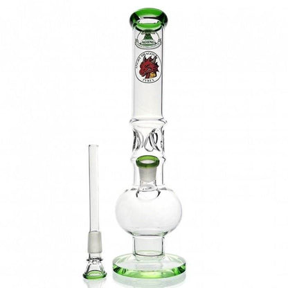 Agung Crazy Dragon Ice Slider Bubble Glass Bong 33cm - Bong Empire