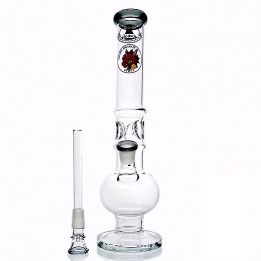 Agung Crazy Dragon Ice Slider Bubble Glass Bong 33cm - Bong Empire