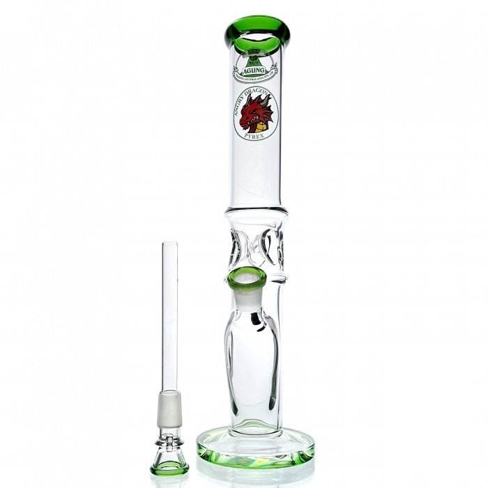 Agung Crazy Dragon Ice Slider Glass Bong 33cm - Bong Empire