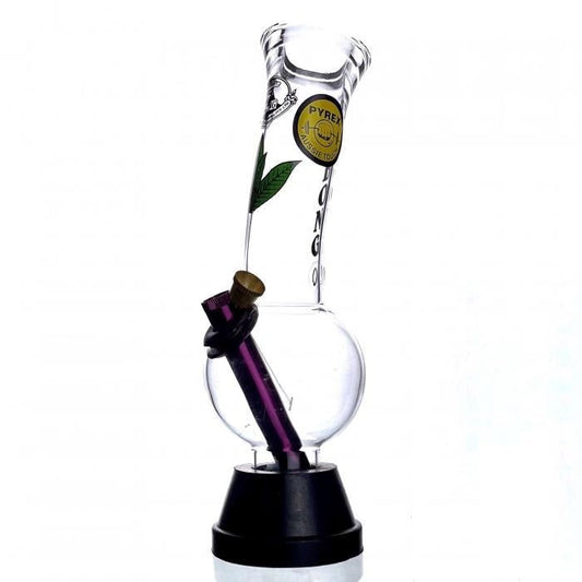 Agung Dooby Leaf Glass Bong 25cm - Bong Empire