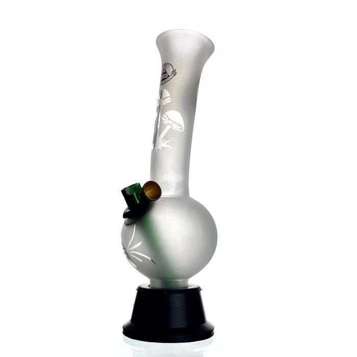 Agung Frosted Bubble Glass Bong 24cm - Bong Empire