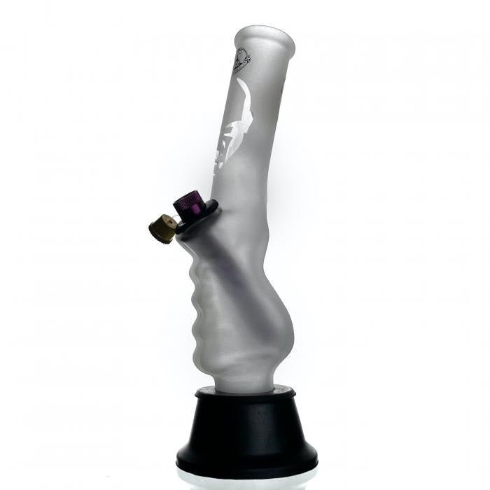 Agung Frosted Gripper Glass Bong 24cm - Bong Empire