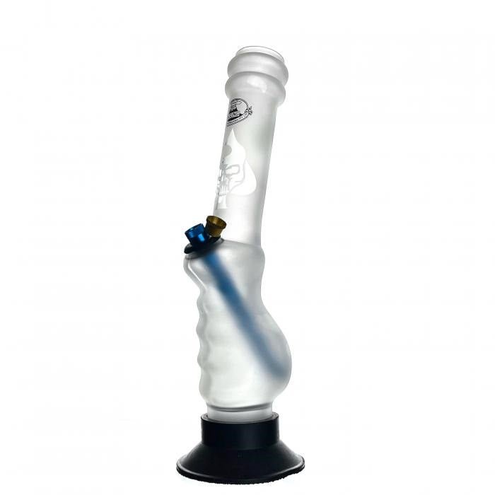 Agung Frosted Gripper Glass Bong 33cm - Bong Empire