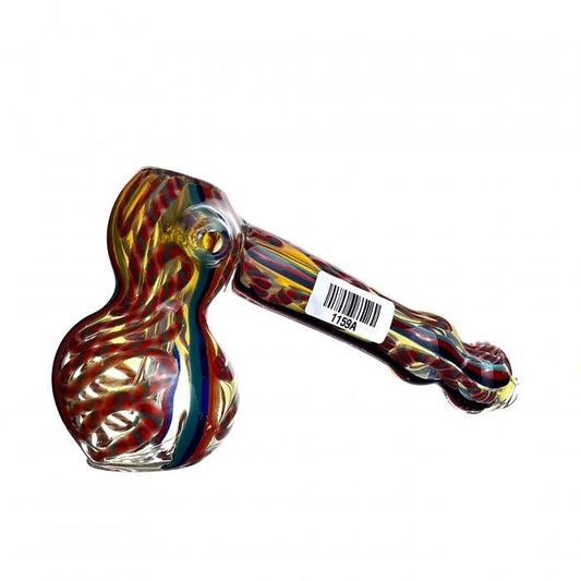 Agung Glass Bubbler Pipe 16cm - Bong Empire