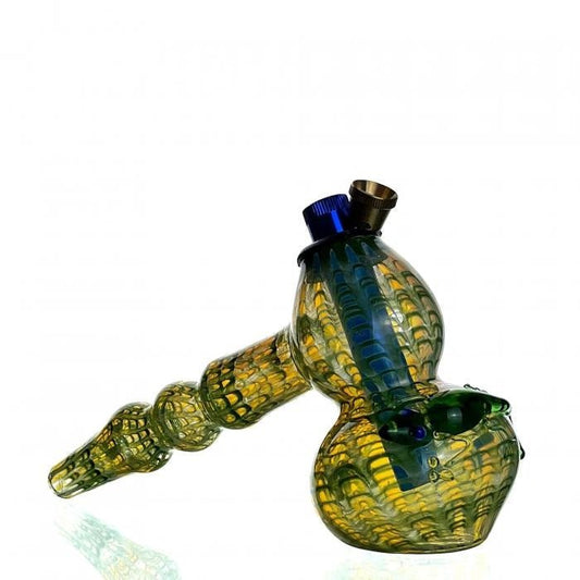 Agung Glass Bubbler Pipe 20cm - Bong Empire