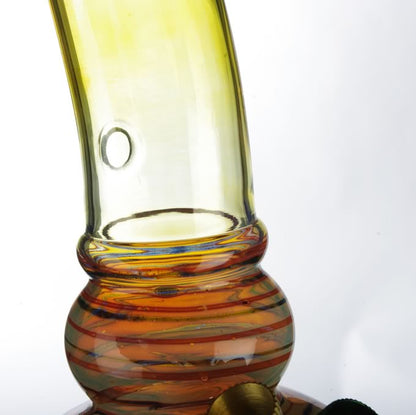 Agung Gold Fume Glass Bong 22cm - Bong Empire