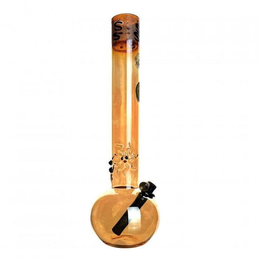 Agung Gold Lustre Boss Glass Bong 35cm - Bong Empire