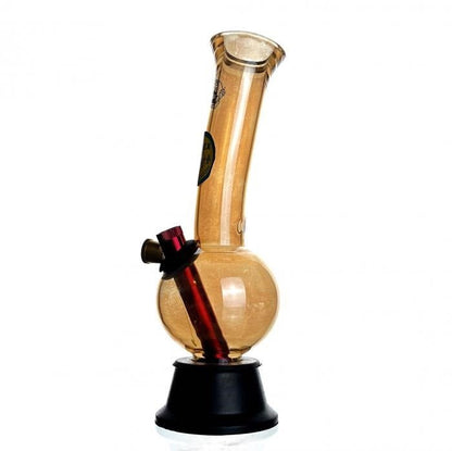 Agung Gold Lustre Buster Glass Bong 26cm - Bong Empire