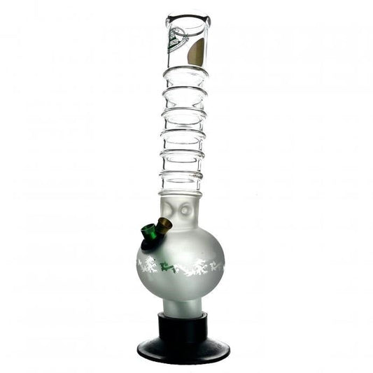 Agung Handfull Frosted Ice Catcher Glass Bong 33cm - Bong Empire