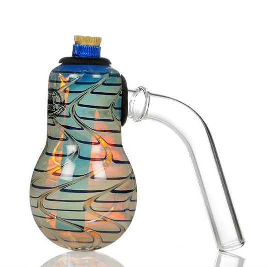 Agung Large Colourful Glass Ash Catcher Chamber Kit 10cm - Bong Empire