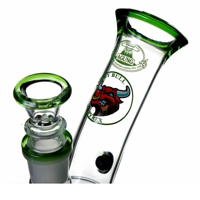 Agung Little Angry Bull Glass Bong 20cm - Bong Empire