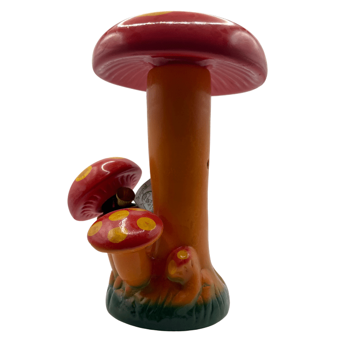 Agung Magic Mushroom Ceramic Bong 22cm - Bong Empire