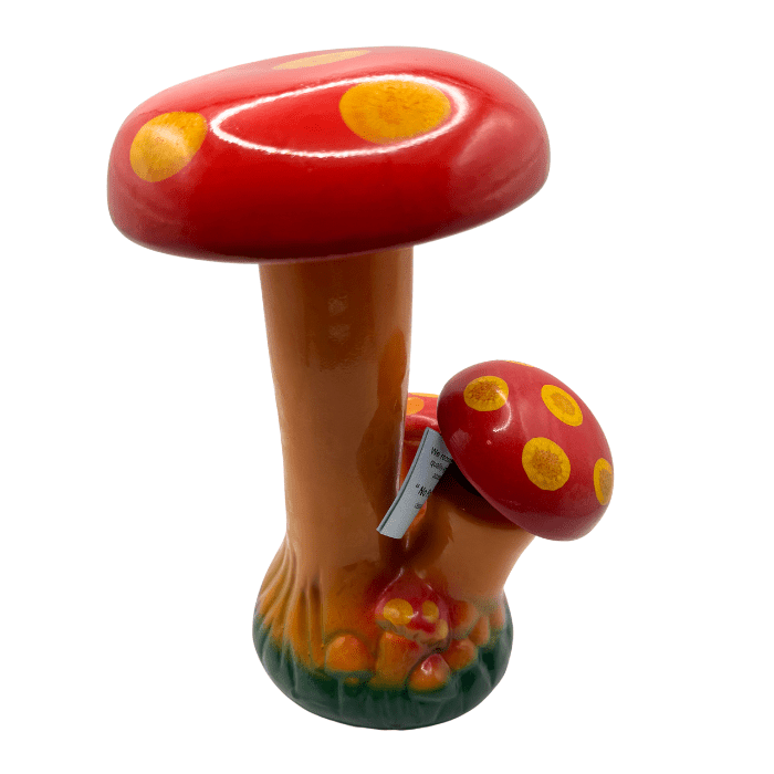 Agung Magic Mushroom Ceramic Bong 22cm - Bong Empire