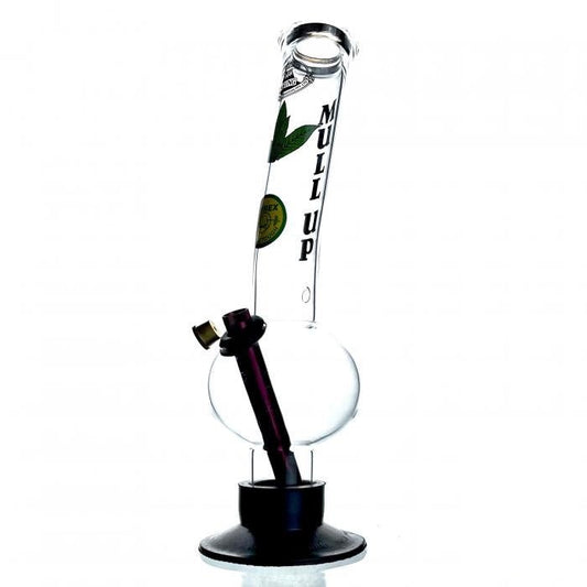 Agung Mull Up Cheech Leaf Glass Bong 32cm - Bong Empire