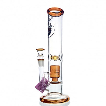 Agung Percolator Straight Tube Glass Bong 30cm - Bong Empire