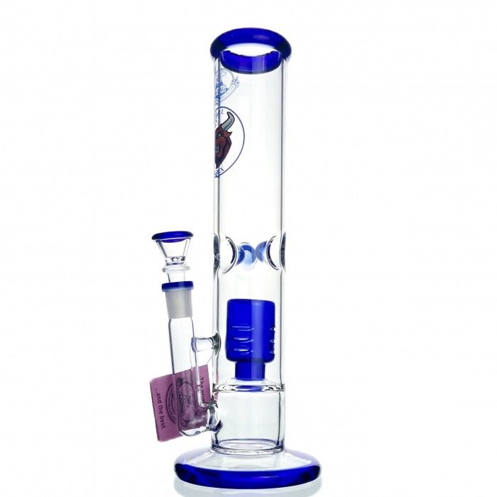 Agung Percolator Straight Tube Glass Bong 30cm - Bong Empire