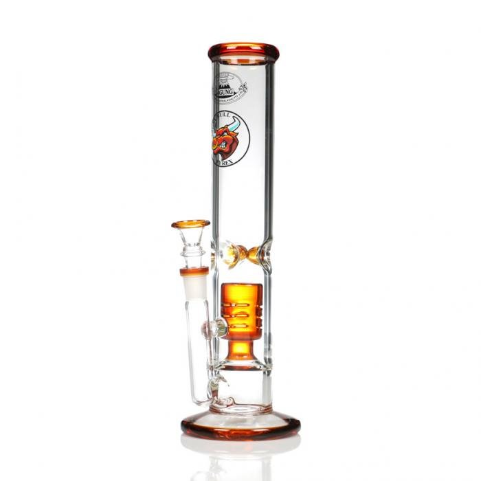 Agung Percolator Straight Tube Glass Bong 30cm - Bong Empire