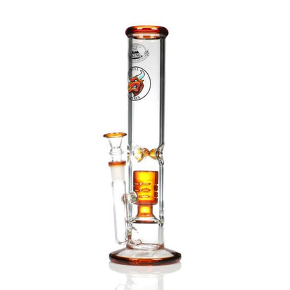 Agung Percolator Straight Tube Glass Bong 30cm - Bong Empire