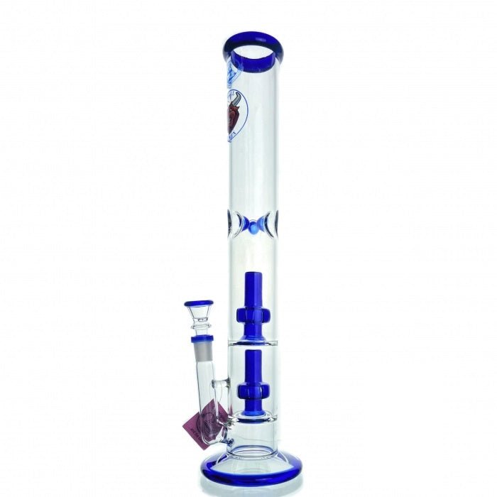 Agung Percolator Straight Tube Glass Bong 42cm - Bong Empire