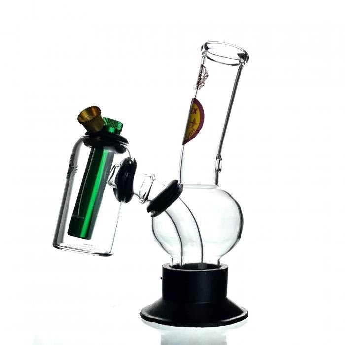 Agung Shorty Chamber Glass Bong 18cm - Bong Empire