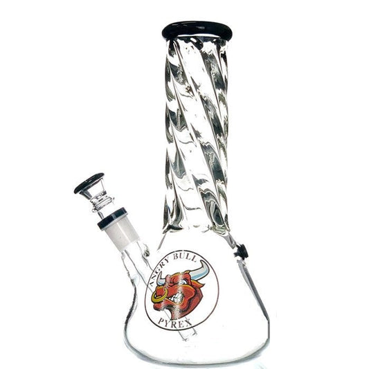 Agung Spiral Beaker Glass Bong 25cm - Bong Empire