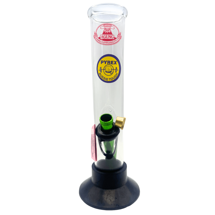 Agung Straight Tube Glass Bong 24cm - Bong Empire