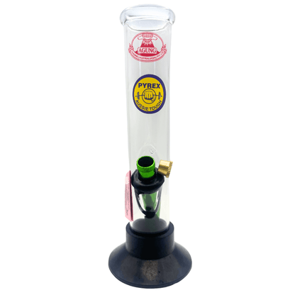 Agung Straight Tube Glass Bong 24cm - Bong Empire