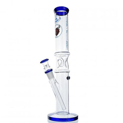 Agung Straight Tube Ice Slider Glass Bong 33cm - Bong Empire