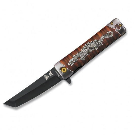 Albainox 3D Dragon Folding Knife 12cm - Bong Empire