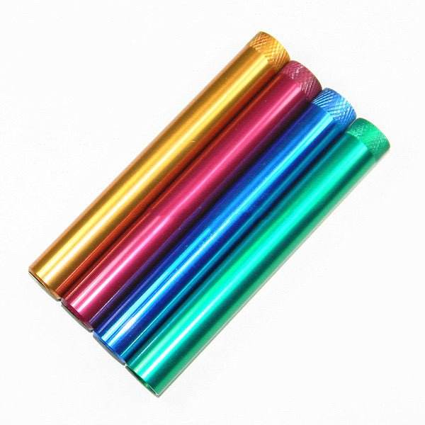 Anodized Metal Bonza Stems 8cm - 18cm - Bong Empire