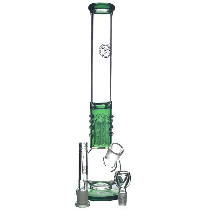 Arcadia The Mace Percolator Glass Bong 44cm - Bong Empire