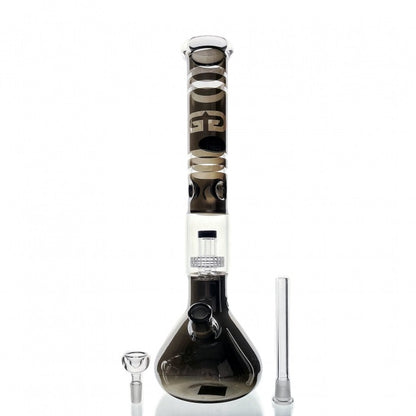 Grace Glass Black Powder Percolator Bong 45cm