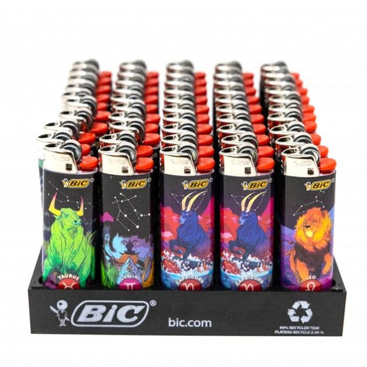 BIC Large Astrology Gas Lighter - Bong Empire