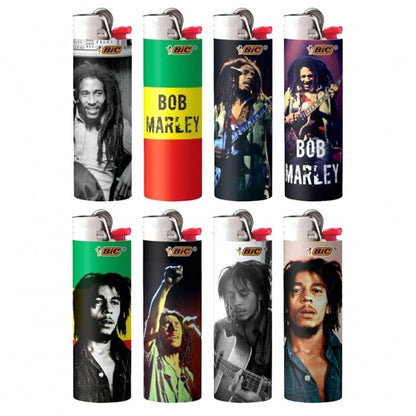 BIC Large Bob Marley Gas Lighter - Bong Empire