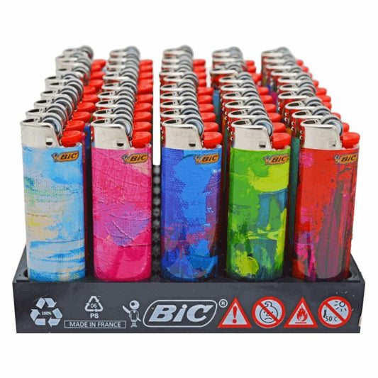 BIC Large Paints Gas Lighter - Bong Empire
