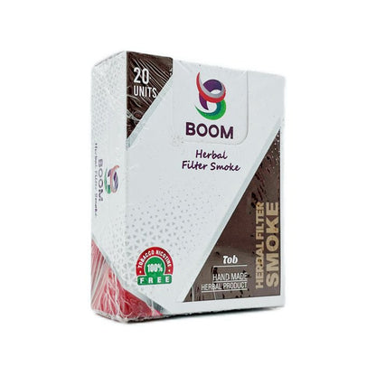 Boom Herbal Filter Smokes Tob Flavour 20 Pack - Bong Empire