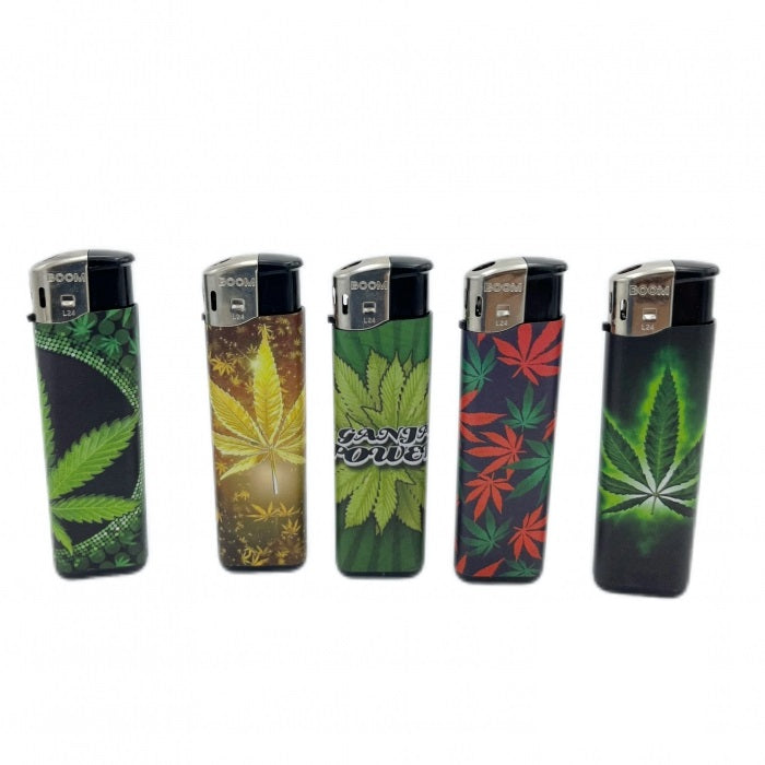 Boom Leaf Refillable Electronic Lighter