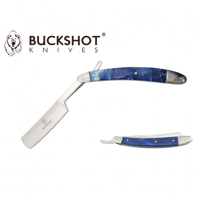 Buckshot Straight Razor Knife 14cm - Bong Empire