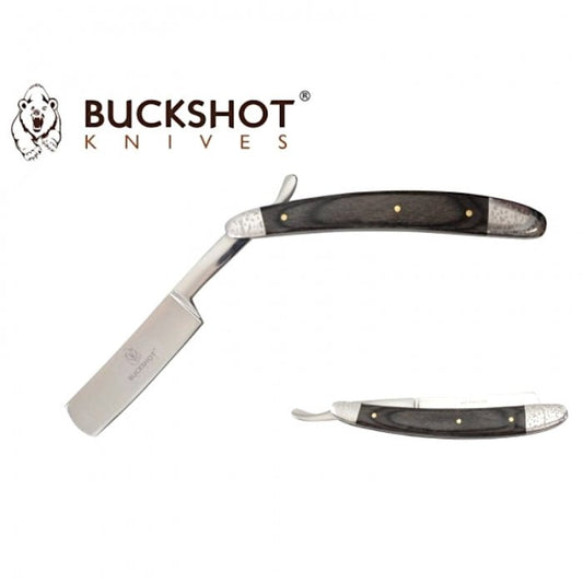 Buckshot Straight Razor Knife 14cm - Bong Empire