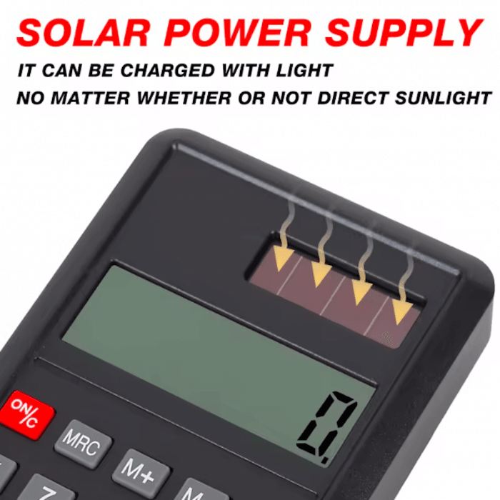 Calculator Digital Pocket Scales with Solar Power 0.01g - 500g - Bong Empire