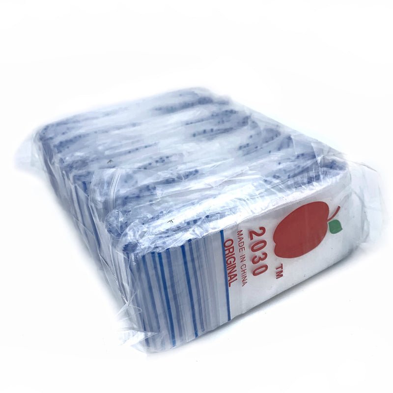 Clear Resealable Plastic Bags 75x100mm 100 Pack - Bong Empire