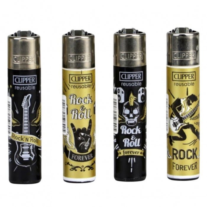 Clipper Dark Heaven Refillable Gas Lighter - Bong Empire