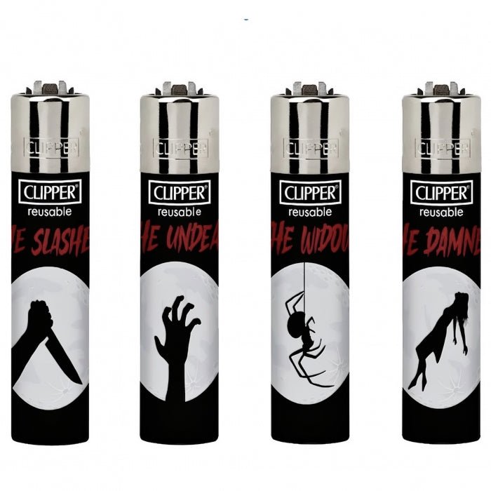 Clipper Halloween Refillable Gas Lighter - Bong Empire