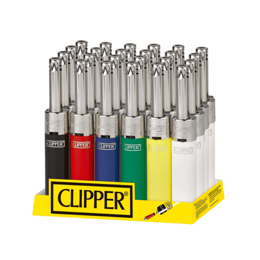 Clipper Mini Tube Jet Lighter Solid - Oz Sweet Puff